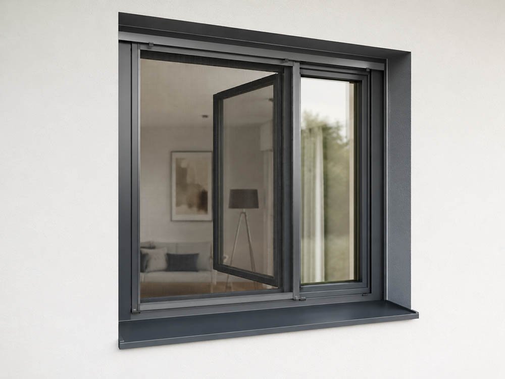 Fenster mit Insektenschutz von Altenhoff Modernes Fenster mit Insektenschutzlösung von Altenhoff Türen- und Fenstertechnik in Hagen a.T.W.